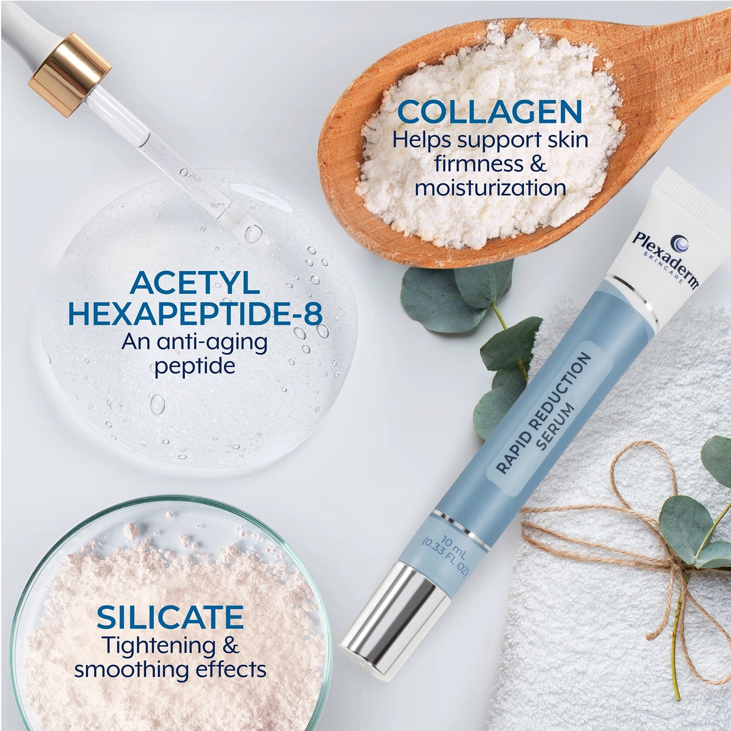 Plexaderm Rapid Reduction Eye Serum Full Size Tube